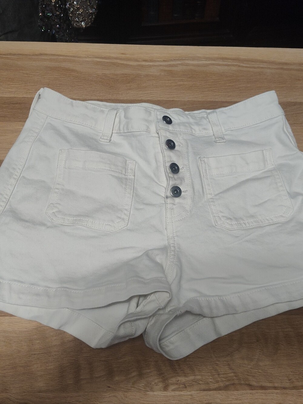 White Denim Old Navy Shorts